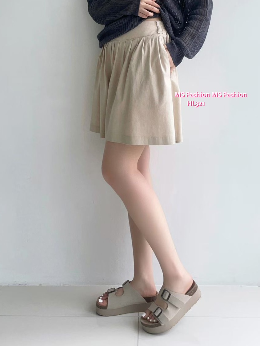 HL321 韓國👖Howluk亞麻靚料裙褲