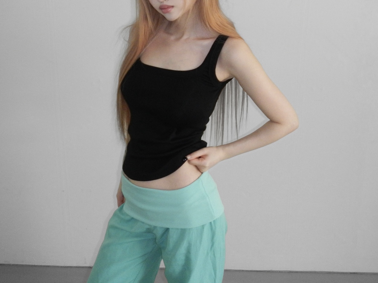 Foldover Wide Leg Pants