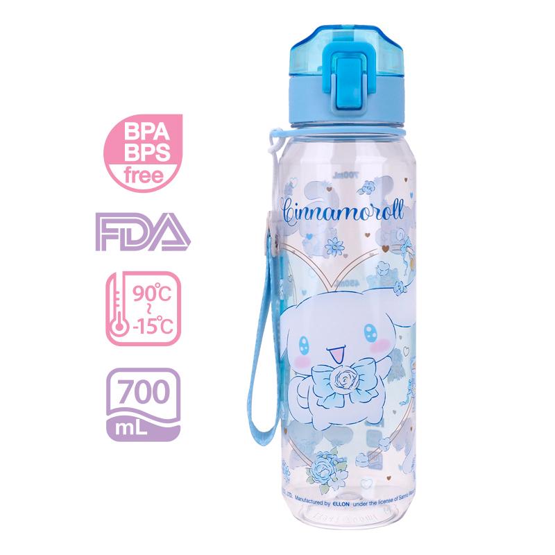 Cinnamoroll 700ml BPA & BPS Free Water Bottle with Strap 膠水樽連手繩