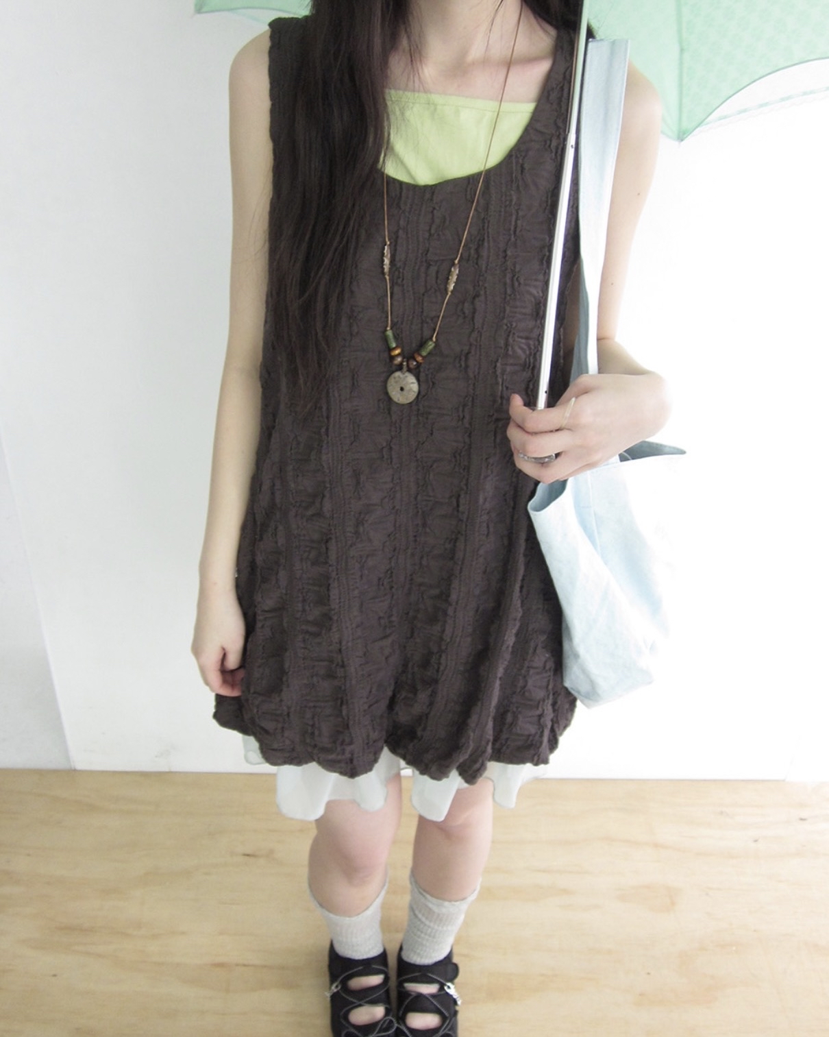 [🌸] tulip chiffon dress