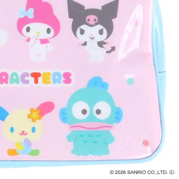 🇯🇵預訂 日本直送🇯🇵Sanrio人物圖案拉鍊游泳袋沙灘袋