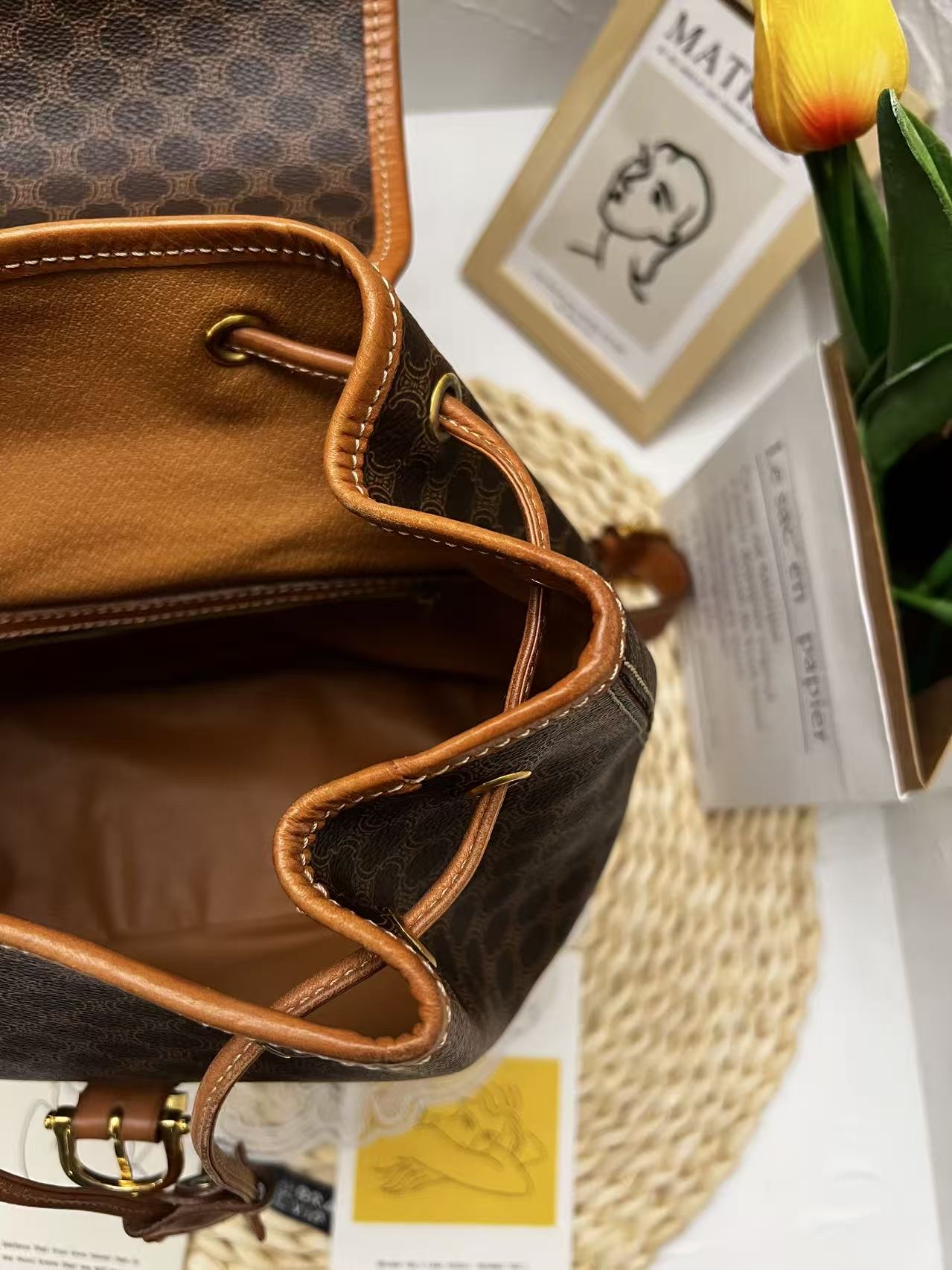 Celine Vintage Macadam Backpack
