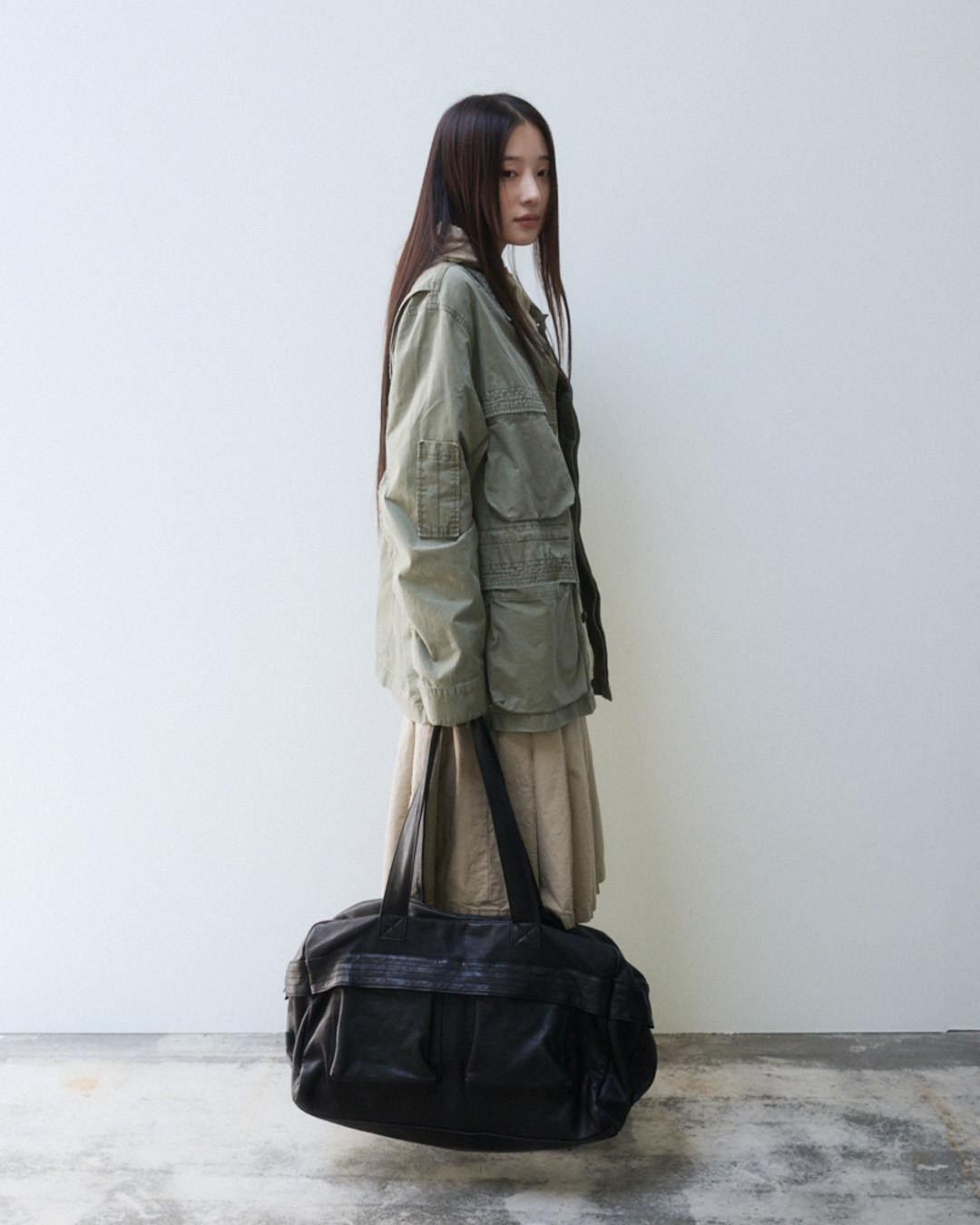 999HUMANITY - ADVENTURE WASHED WORK JACKET (KHAKI)