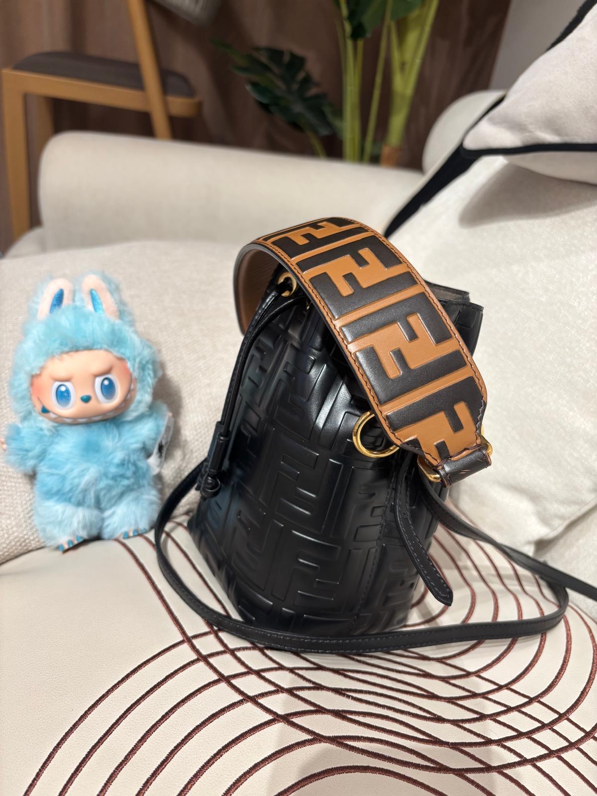 Fendi 2Way bucket bag 100%Authentic, 98%New✅Dust bag