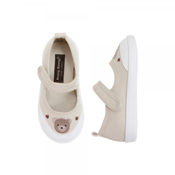 Koongs Koongs Embroidery Sneakers (Teddy Bear)