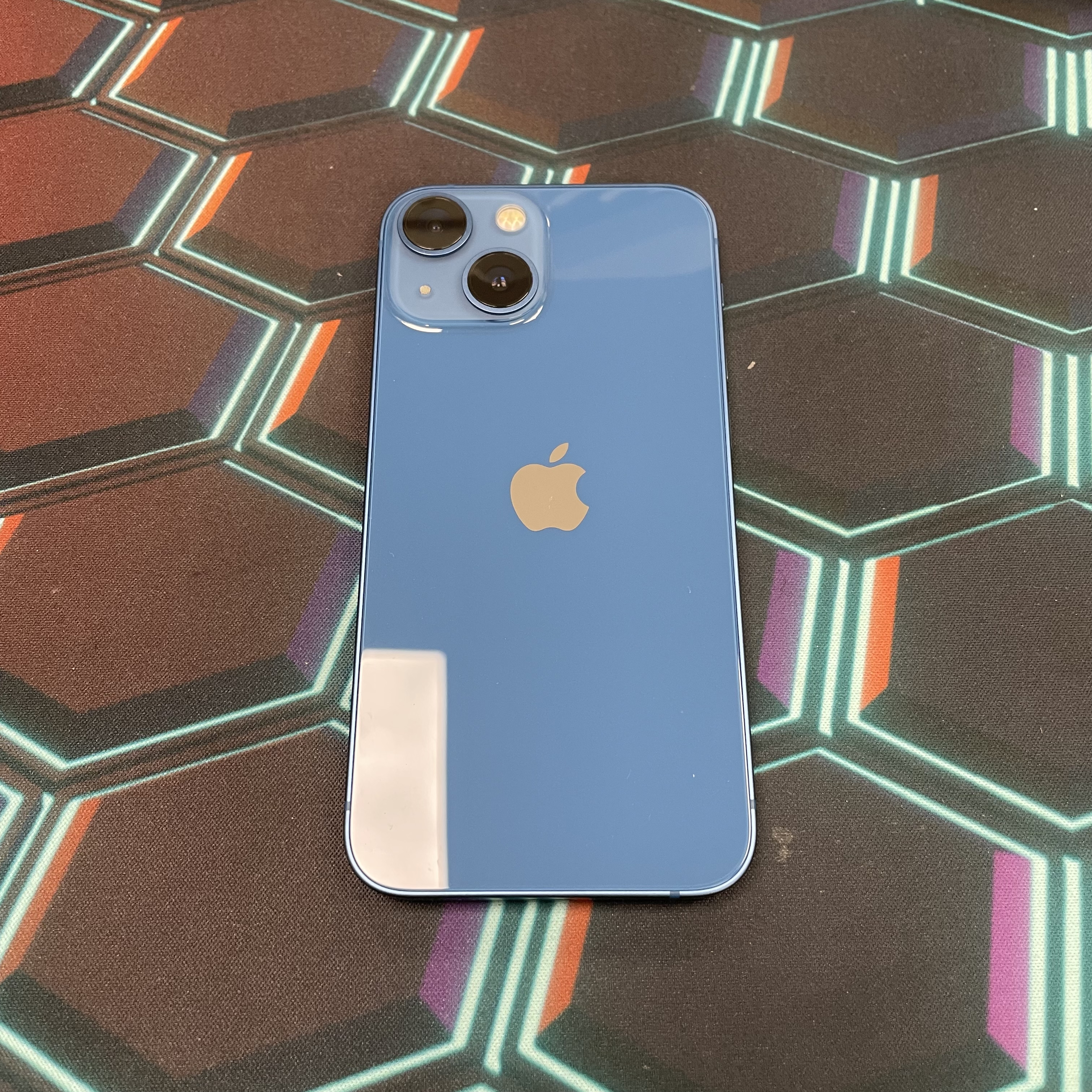 *6646 13 mini 勁靚機 128GB 電77 藍色 blue