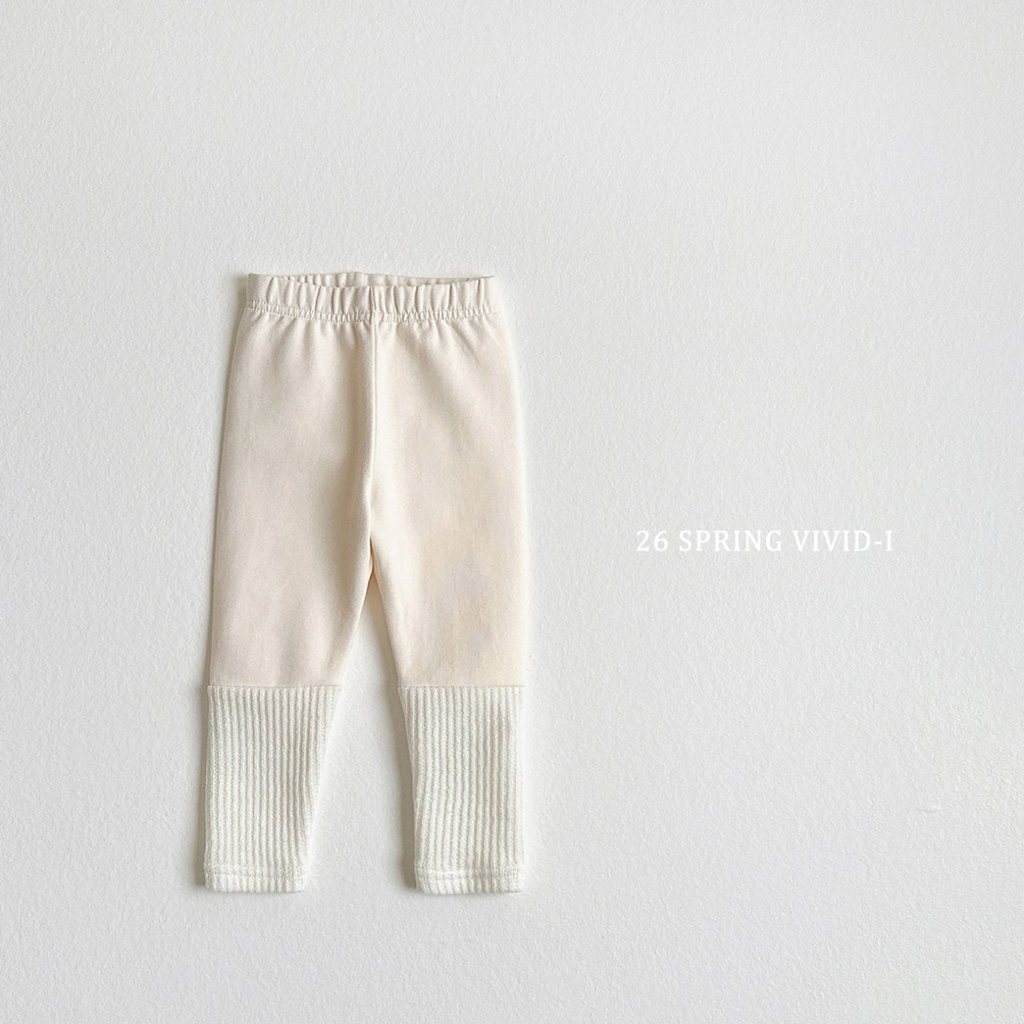 🌸預訂 韓國直送🌸🇰🇷VIVIDI五色針織拼接打底褲