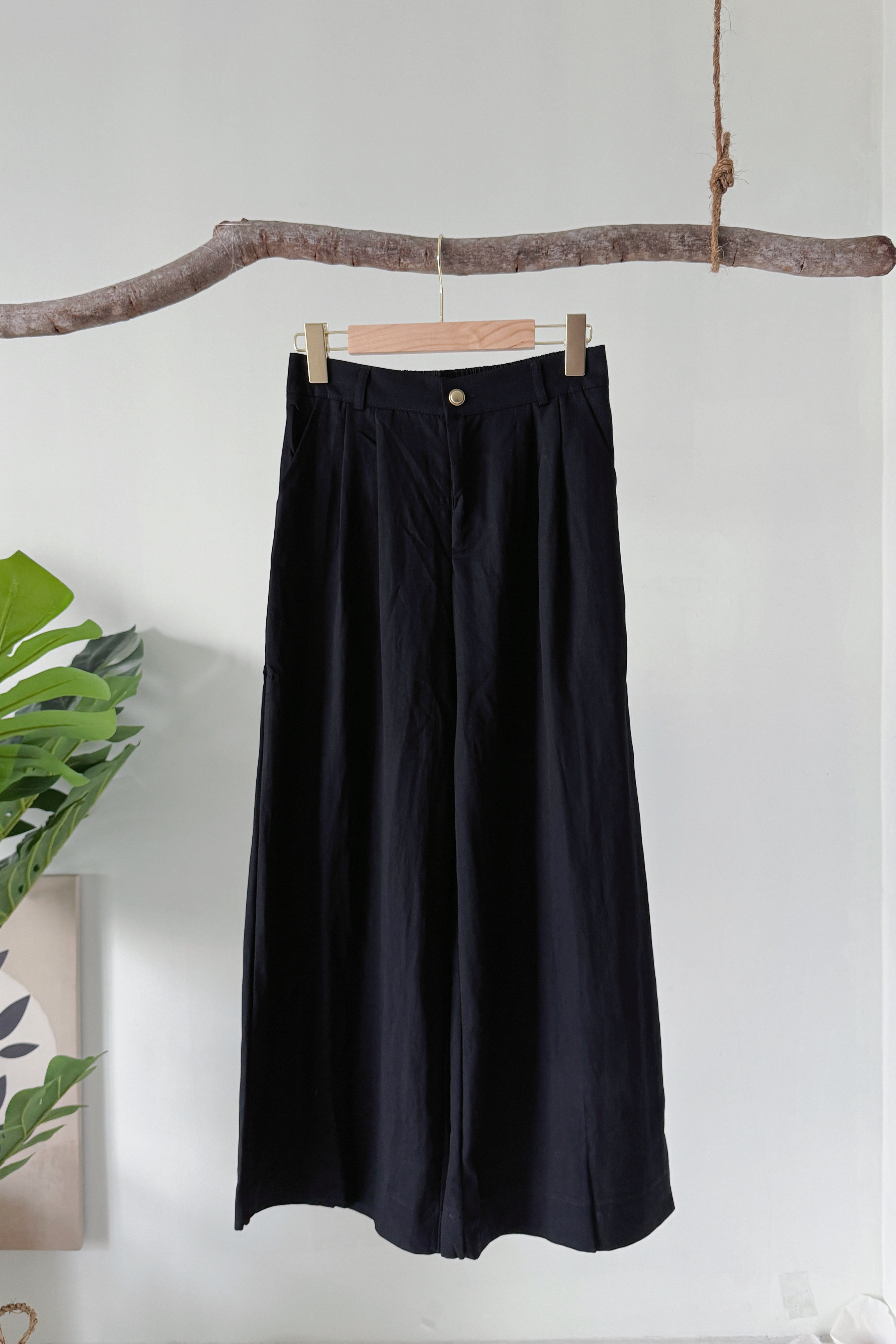 高级感简约垂感西裤