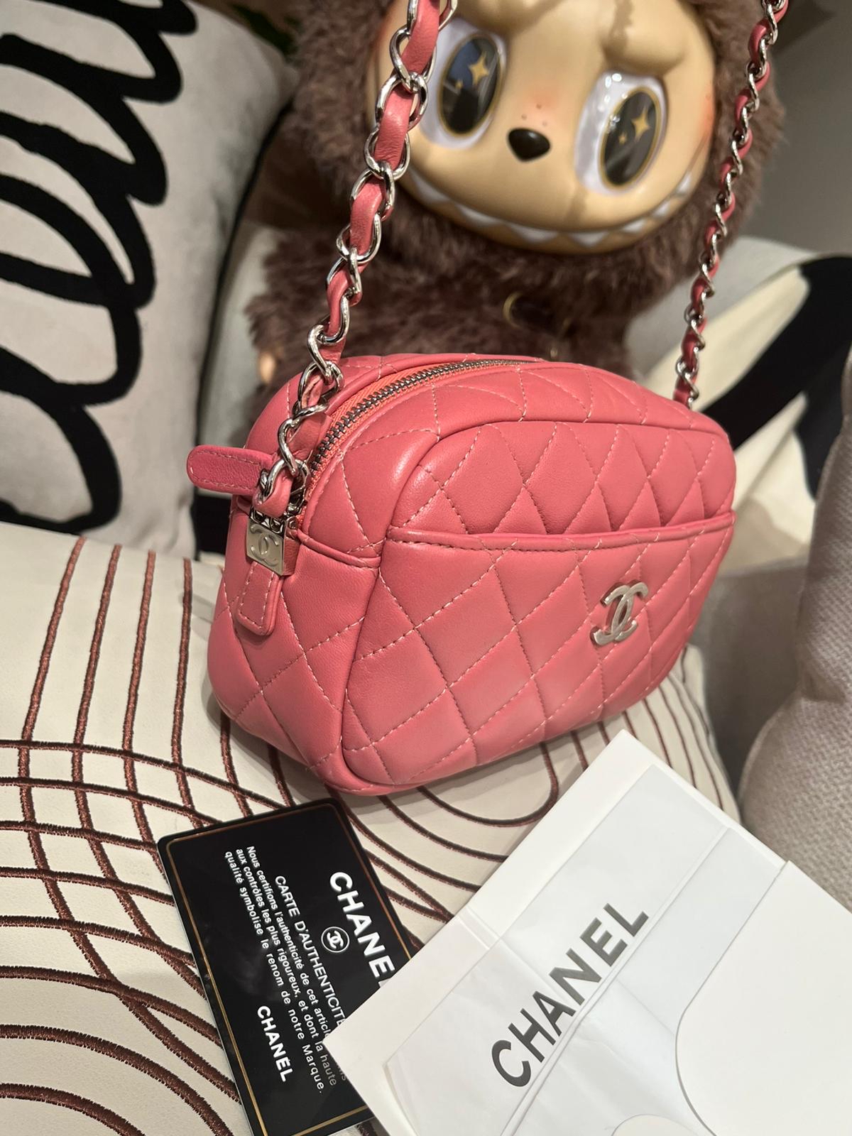 Chanel camera bag 100%Authentic,95%new ✅專門店收據✅card✅dust bag ✅box