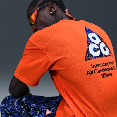 Nike Inter Milan 國際米蘭ACG 戶外文化橙色短袖 Tee IF0513