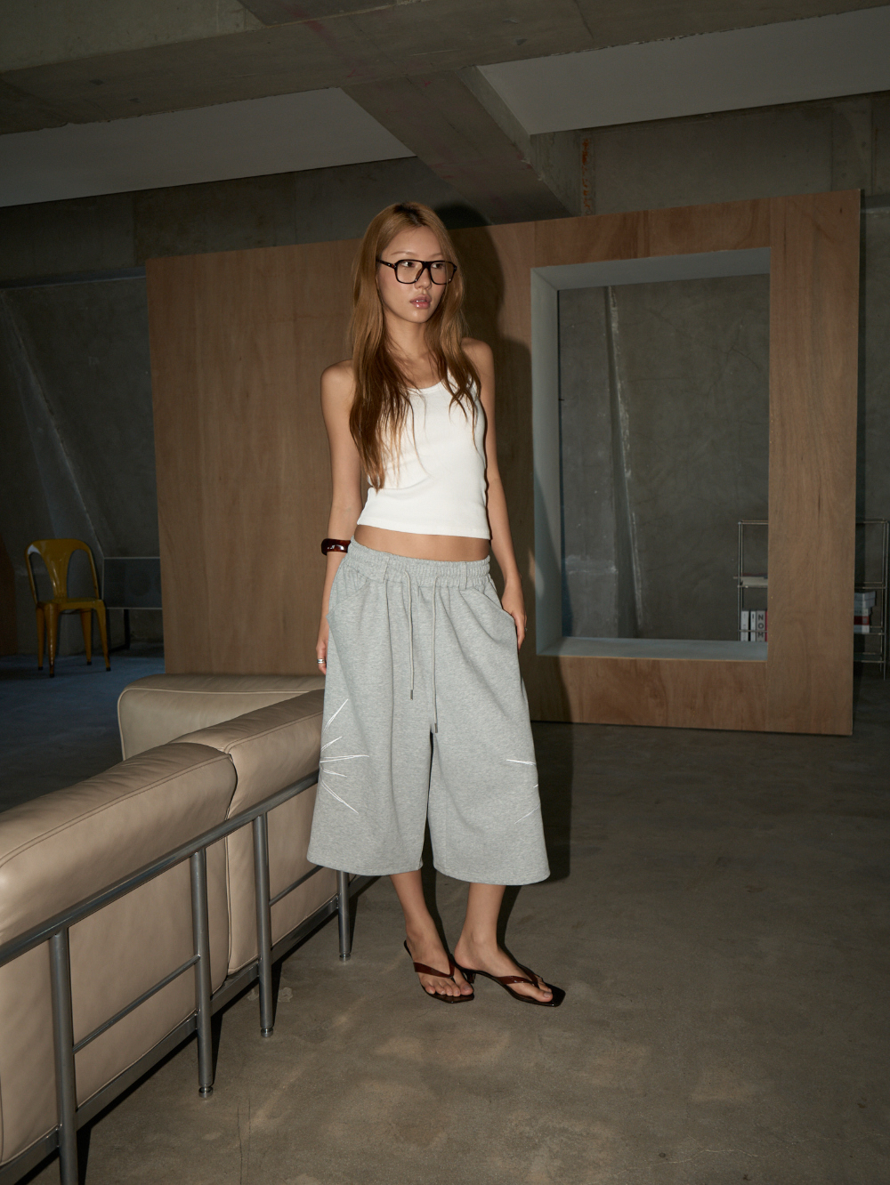Graphic Star Bermuda Shorts