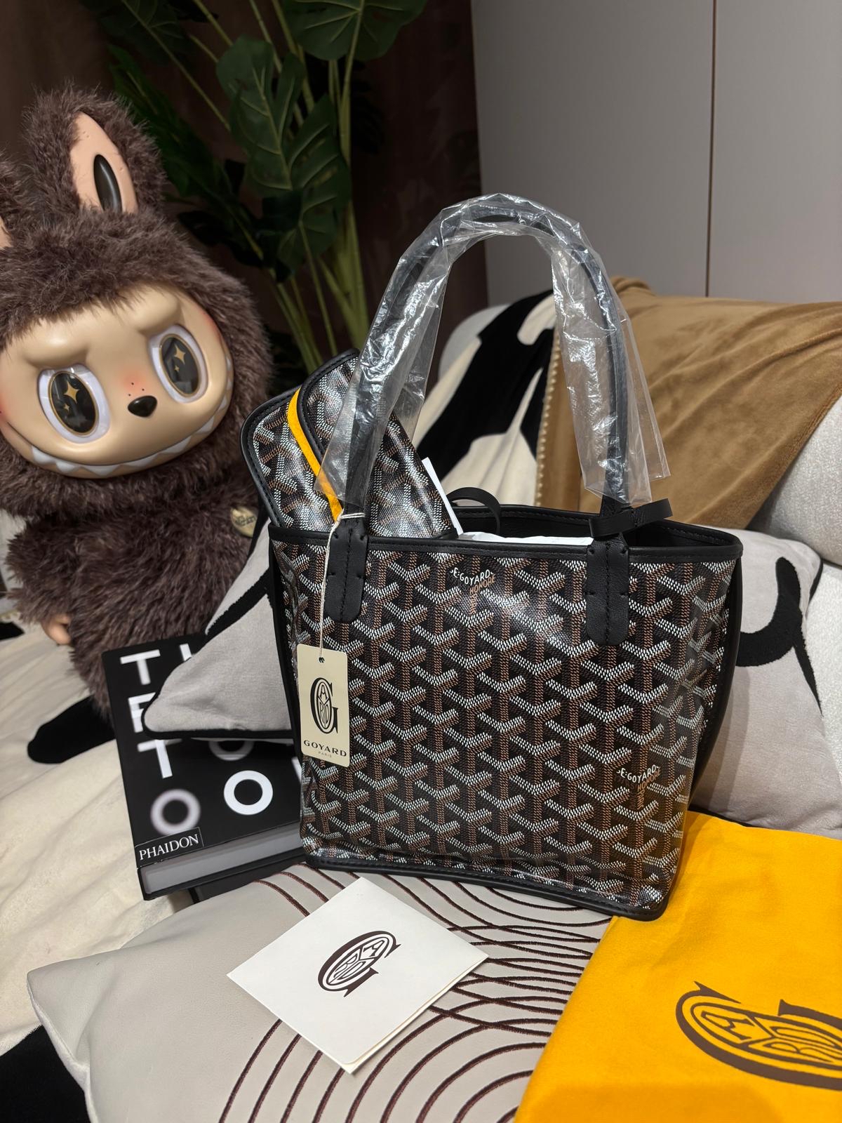 全新 Goyard Anjou Mini tote bag 100%Authentic ,全新Brand New ✅收據✅booklet✅塵袋