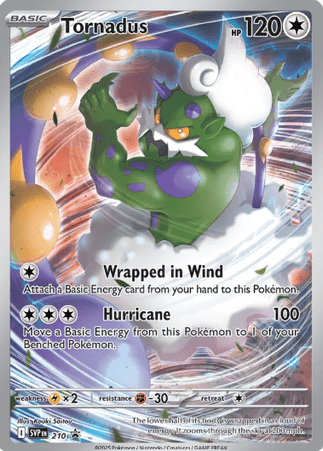 Pokemon TCG Scarlet & Violet Promos - Tornadus-210