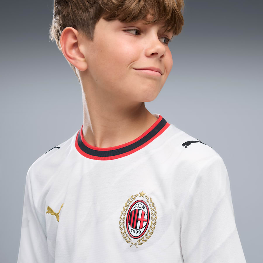 🏆 鳳凰重生 Puma AC Milan AC米蘭 2026-27 作客童裝球迷版球衣 (可加印字章) 