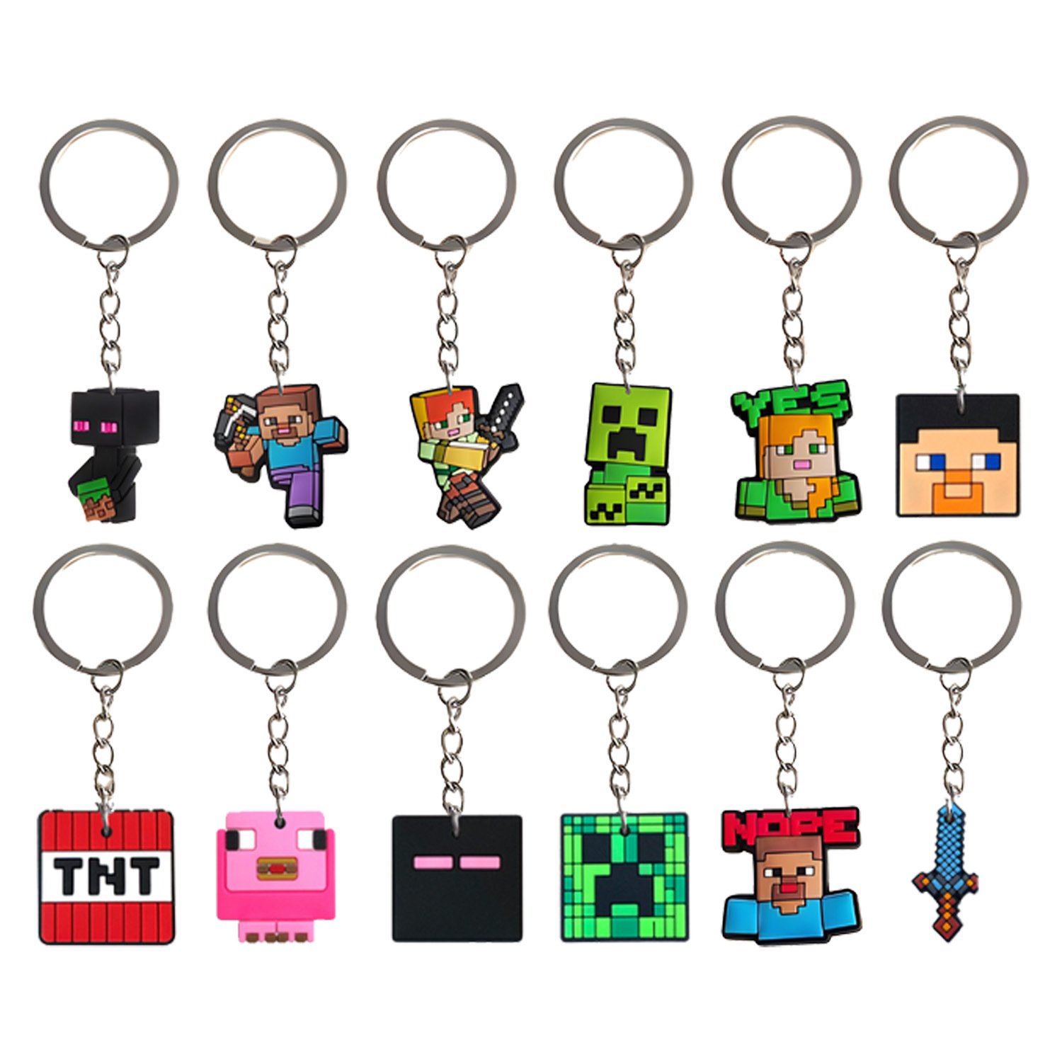 Minecraft 生日回禮套裝｜12位小朋友 Party Favor 禮物套裝｜生日派對小禮物｜香港現貨