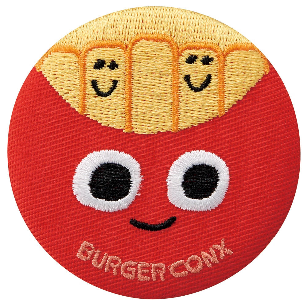 🆕【⭐訂購⭐】 🇯🇵日本直送 🌀恐龍🦖/漢堡🍔刺繡徽章 box set[一組8枚]🌀[ELCD-0169][260419]