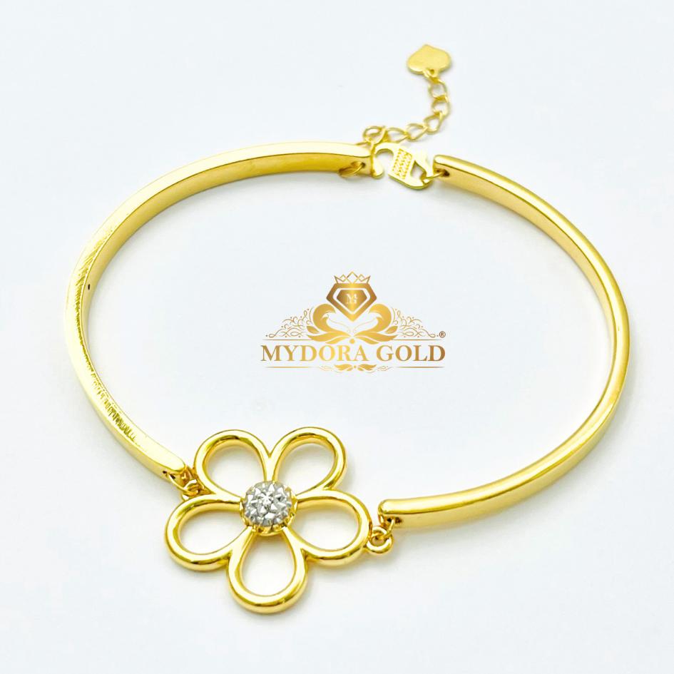 MYDORA Gelang Fesyen Bunga Daisy Manis l EMAS 916/22K