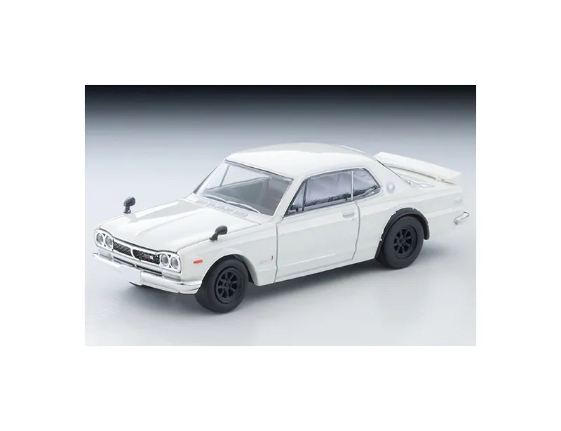 （預訂 Pre Order) Tomytec LV-N380a 1972 Nissan Skyline HT 2000 GT-R RS WATANABE(White)