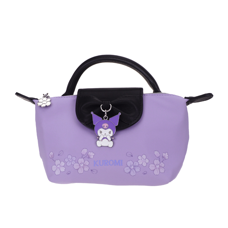 Kuromi Cosmetic Pouch w/ Shoulder Strap 有肩帶化妝包