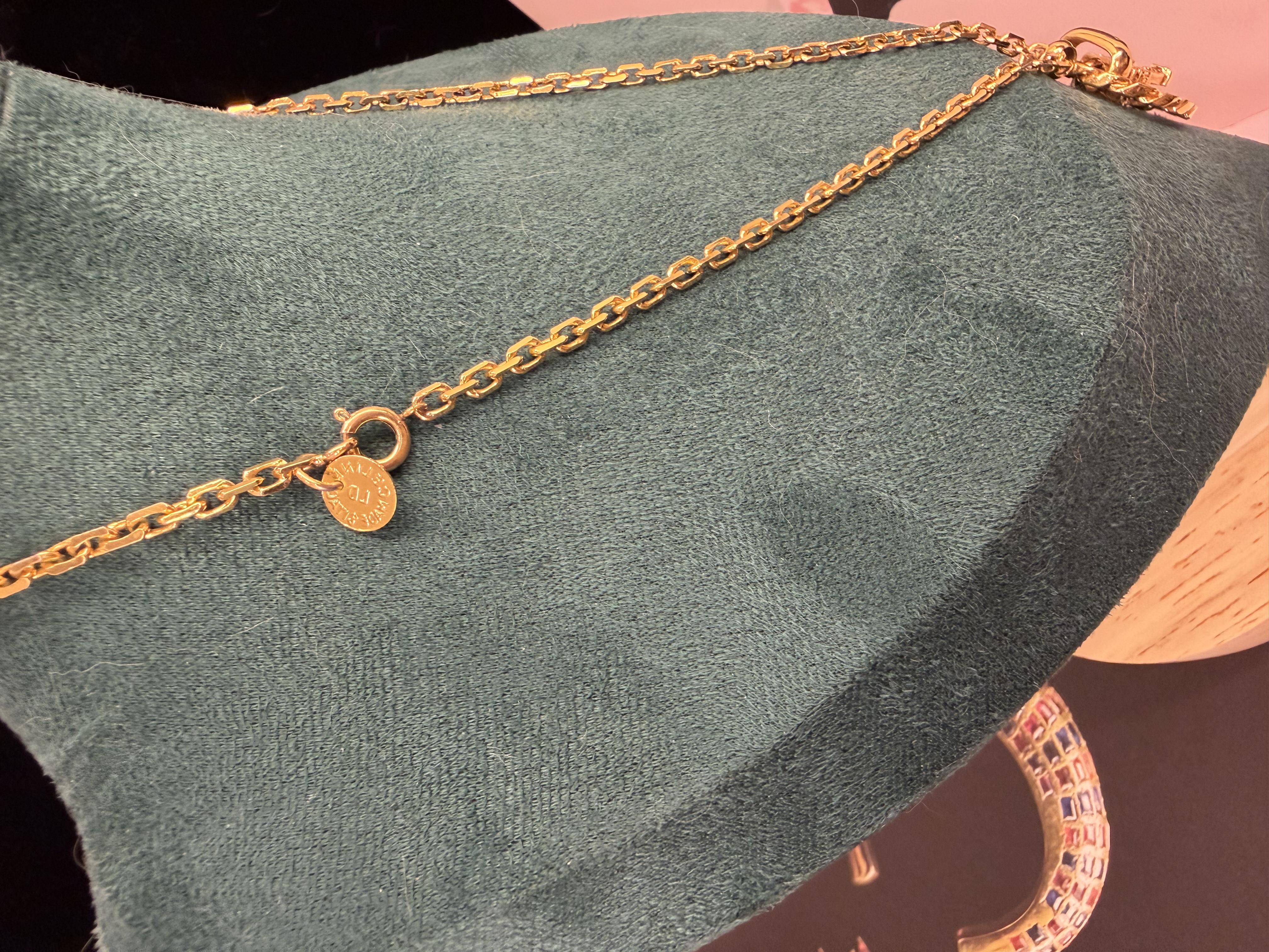 Vintage celine art de triomphe necklace