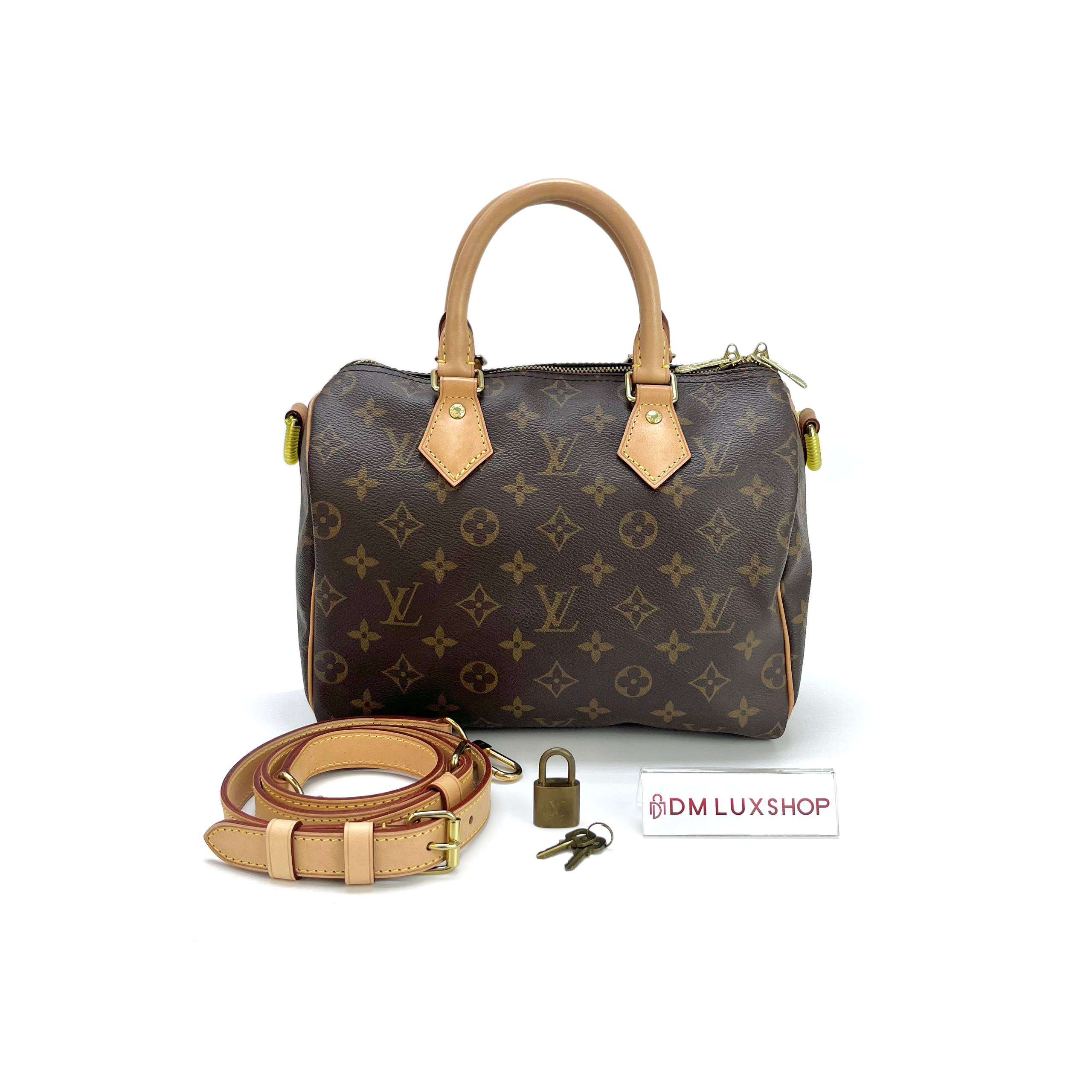 LV Monogram Speedy 25 GHW