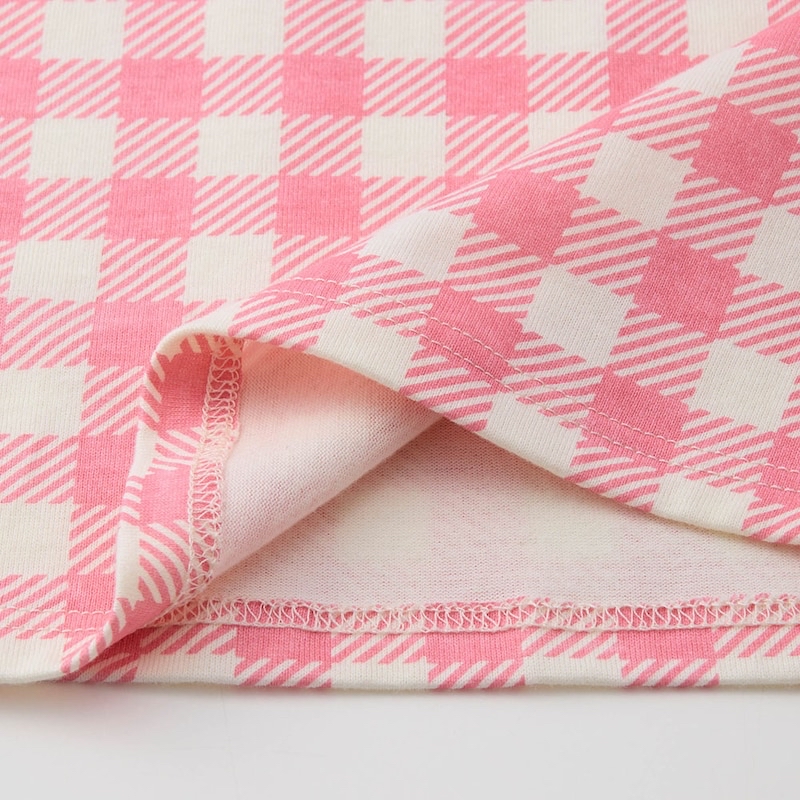 🇯🇵預訂 日本直送🇯🇵Sanrio兩色人物印花格紋摺領長袖上衣