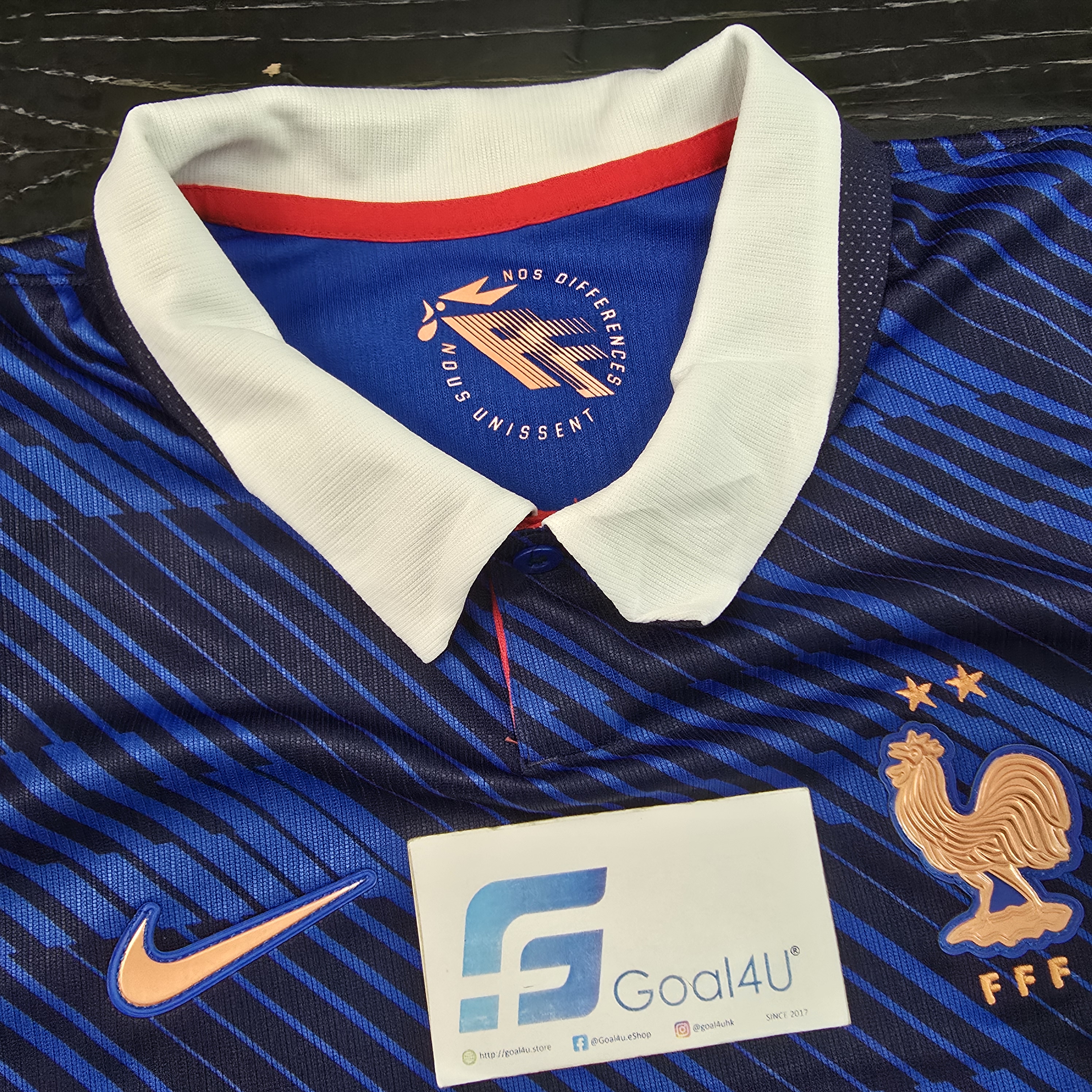 🗽致敬自由女神 Nike France 法國 2026-27 童裝主場球迷版球衣 (可加印字章) IB5129