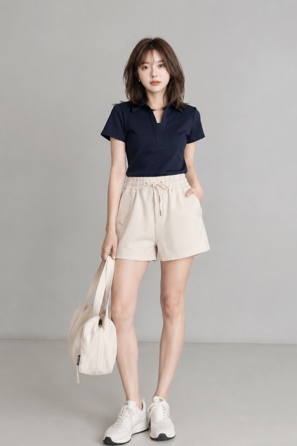 30855 Celeste Chic Collar Knit Top