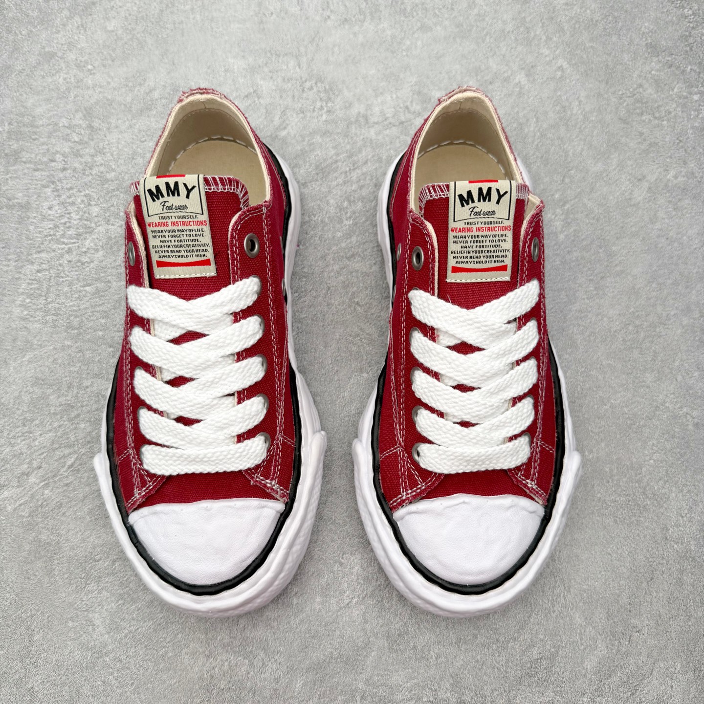 Maison Mihara Yasuhiro MMY Peterson OG Sole Canvas Low-top Sneaker