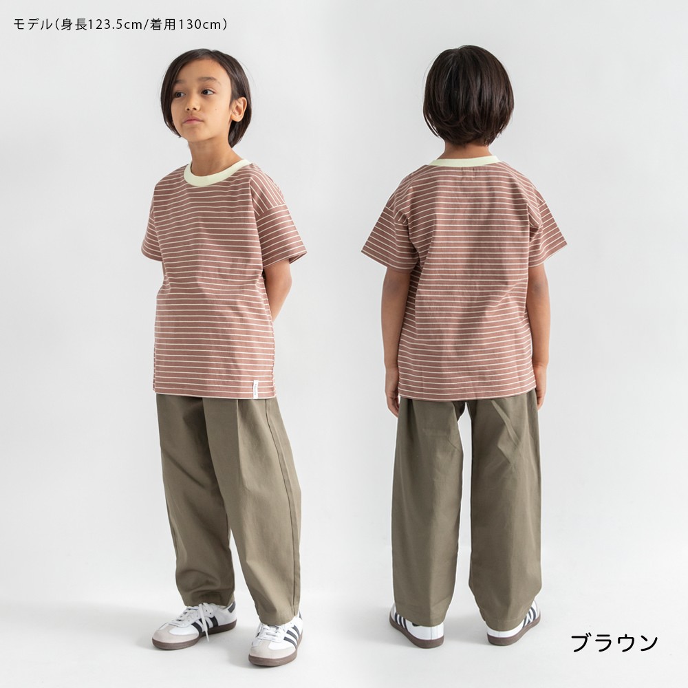 🆕【⭐訂購⭐】  🇯🇵日本直送 🌀間條/淨色 #純綿短袖Tee［8款選］🌀 [ELBA-0029][260303]