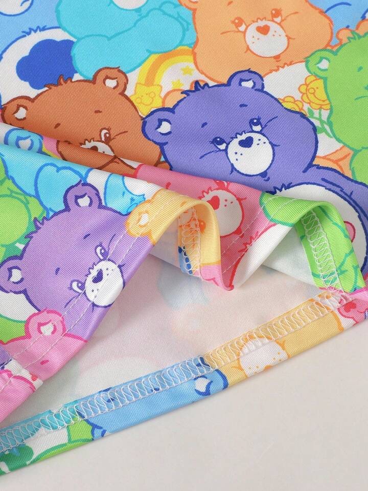 🌈可愛熊兒童🐻2件裝連身裙套裝