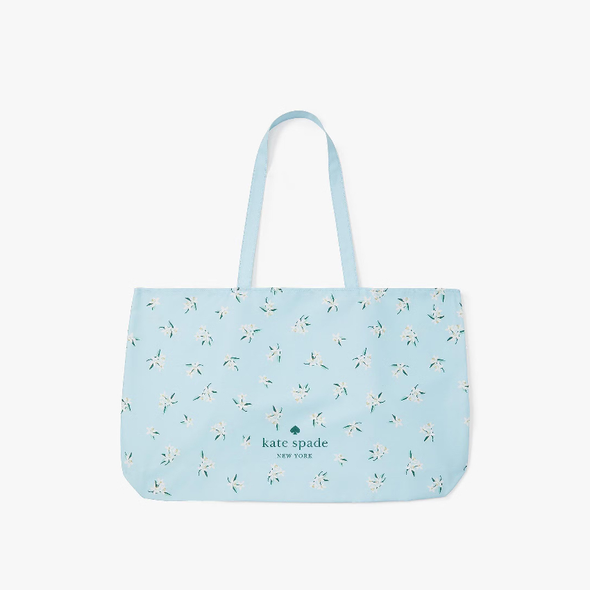 Kate Spade Orange Blossom Canvas Tote