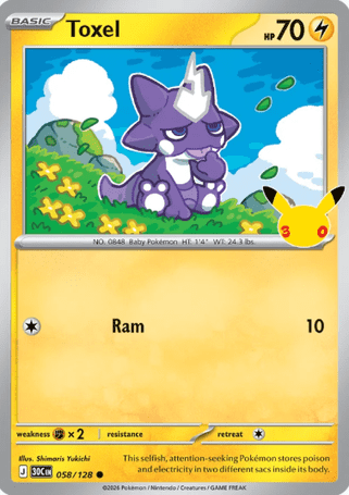 Pokemon TCG 30th Celebration - Single Card List 