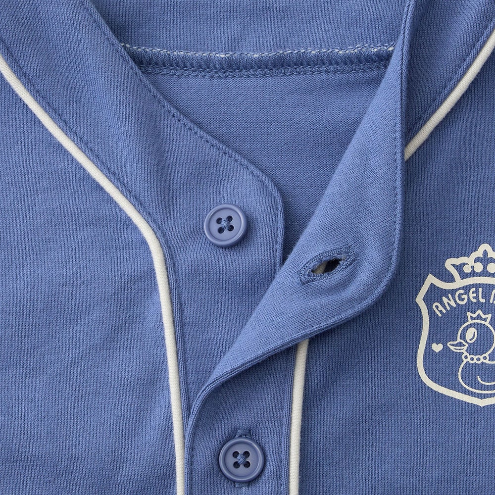 🆕【⭐訂購⭐】  日本直送🌀#AngelBlue 棒球風短袖Tee🌀[PLDA-0012] [260501]