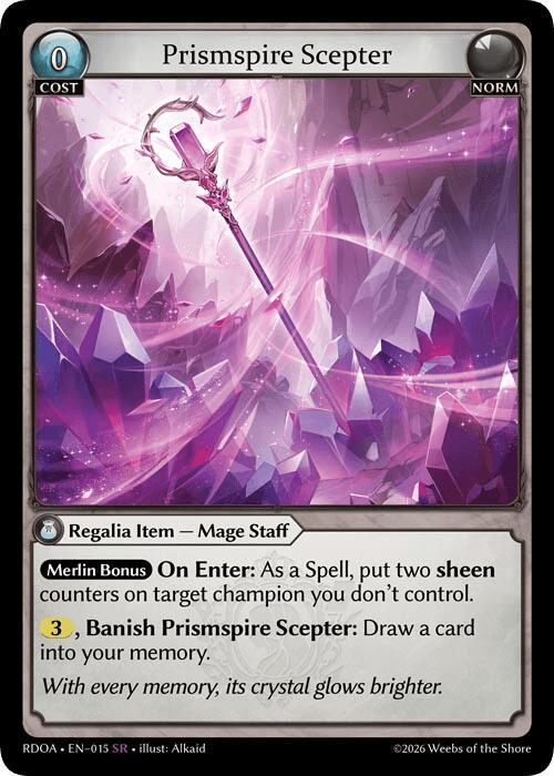 Foil - Prismspire Scepter / RDO- 015 (SR)