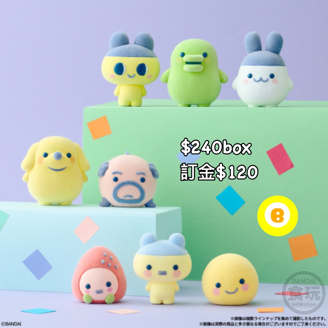 Preorder預訂8/2026年他媽哥池おともだちどーる食玩原盒