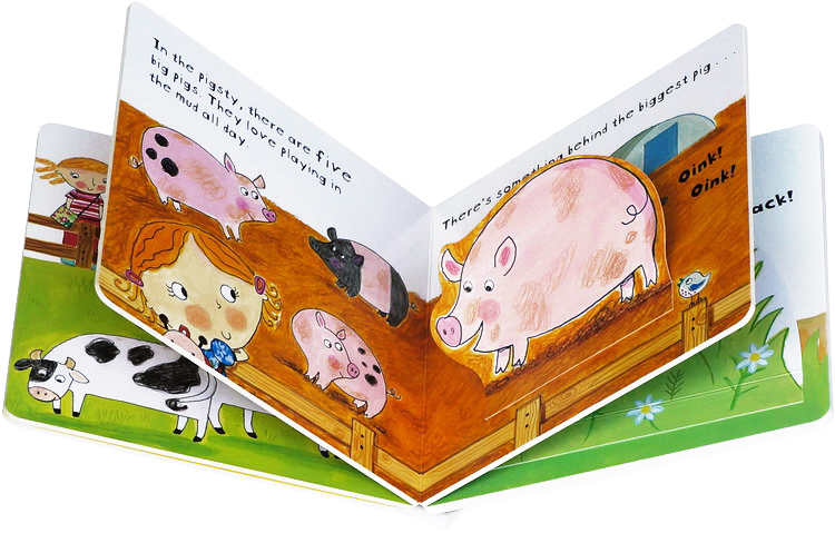 Bloomsbury Publishing LULU 認知早教系列翻翻書 Lulu loves Numbers