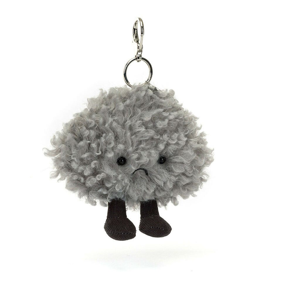 Amuseables Storm Cloud Bag Charm 灰雲鎖匙扣