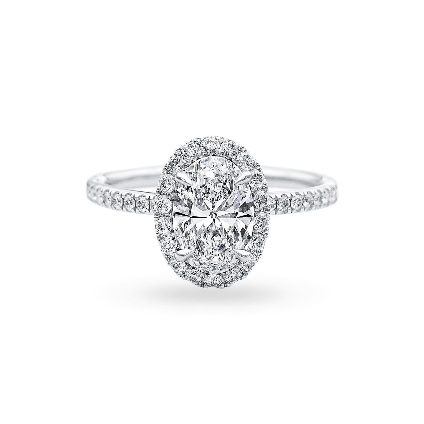 Oval Diamond Ring