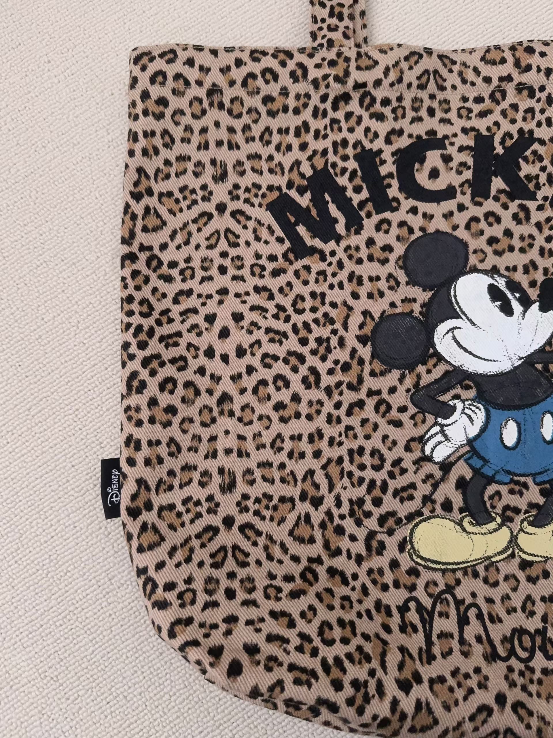 221553 豹紋Mickey 布袋