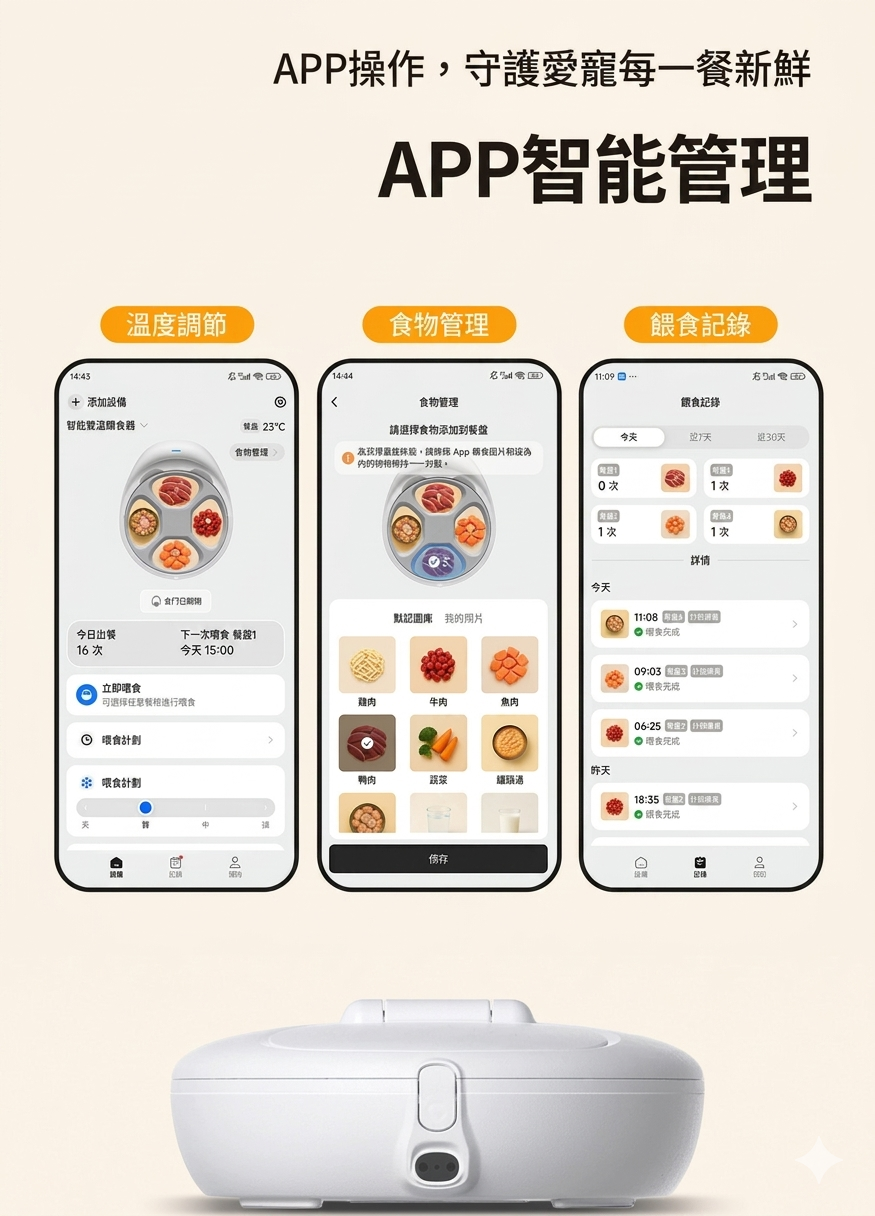 Airrobo 空氣夢卜雙溫自動餵食器 F20 香港三腳插頭 (預購產品)