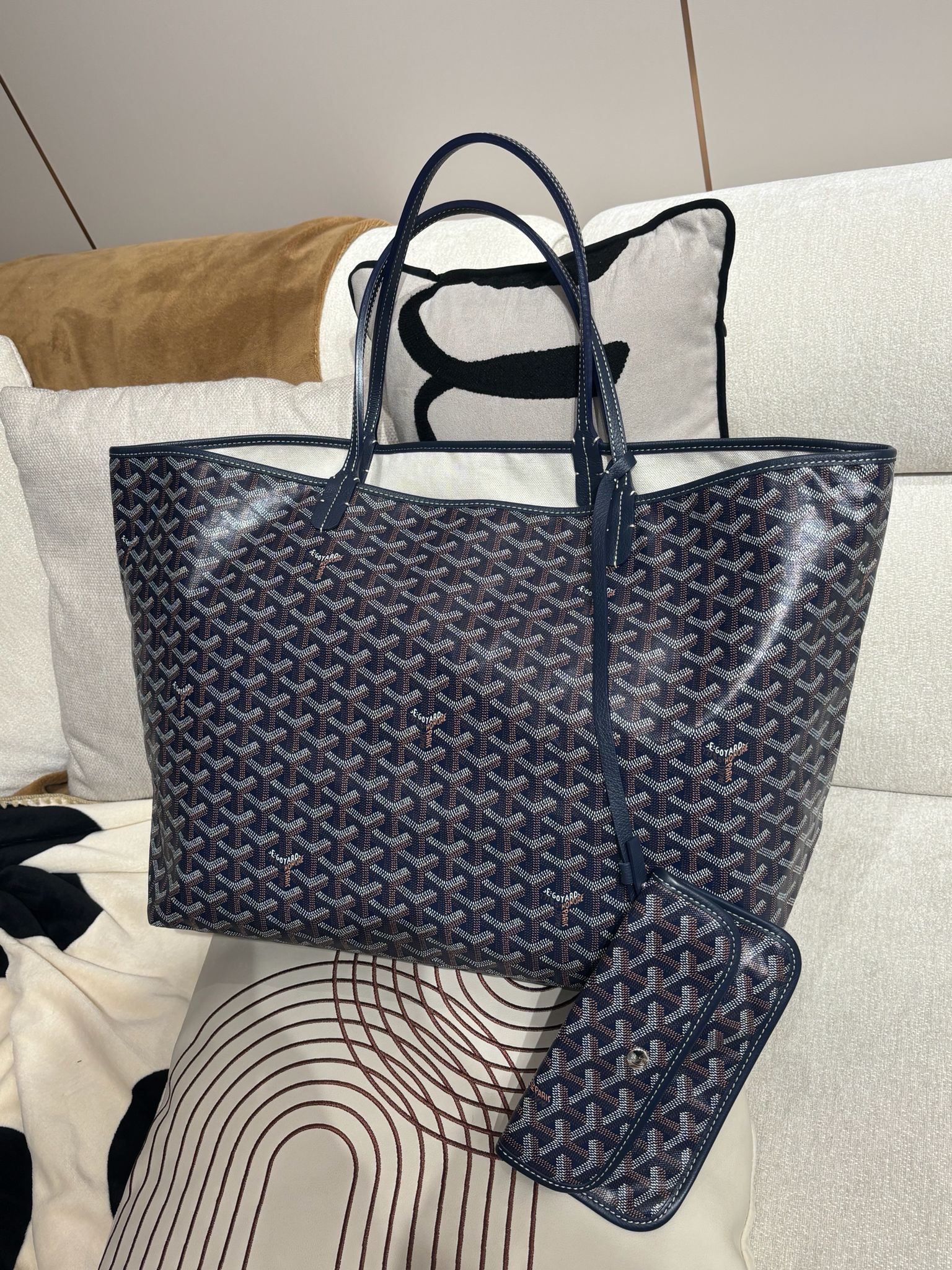 Goyard Saint Louis Gm tote 100%Authentic, 98%new ✅dust bag 