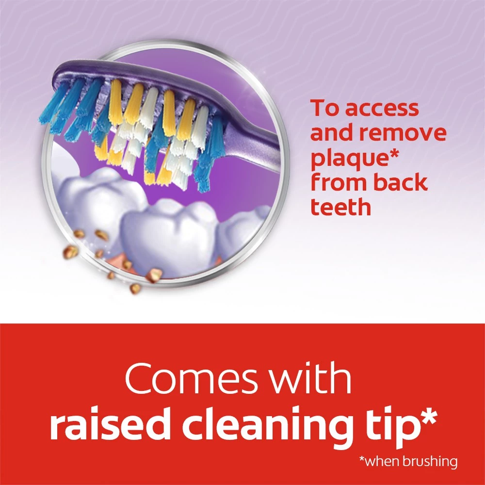 ZIGZAG COLGATE TOOTHBRUSH