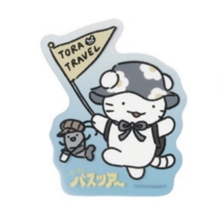 小白虎與黑虎蝦 貼紙｜現貨
