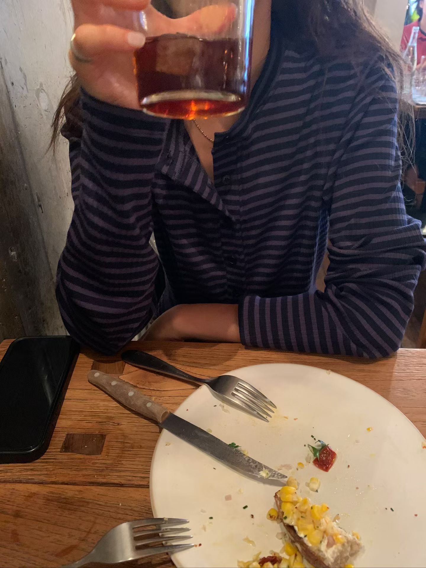 A bit loose cardigan