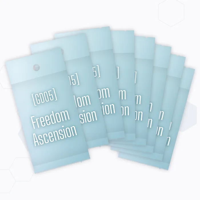 (預訂訂金 $100) (總價 $259) Bandai Gundam Card Game Deck Build Box Freedom Ascension [SC01] 高達卡牌遊戲 客製牌組盒 (行版) 