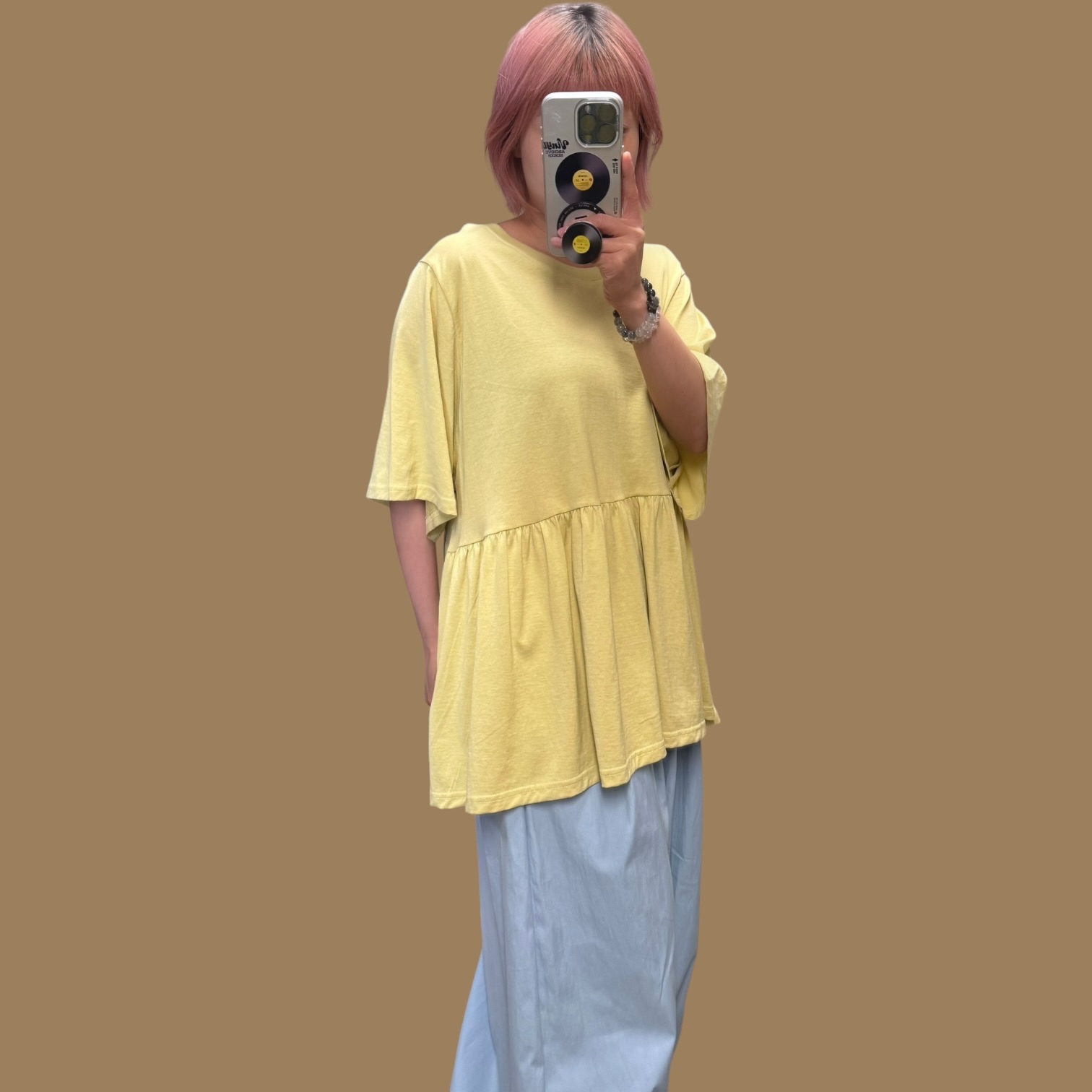 221443 淨色娃娃Tee