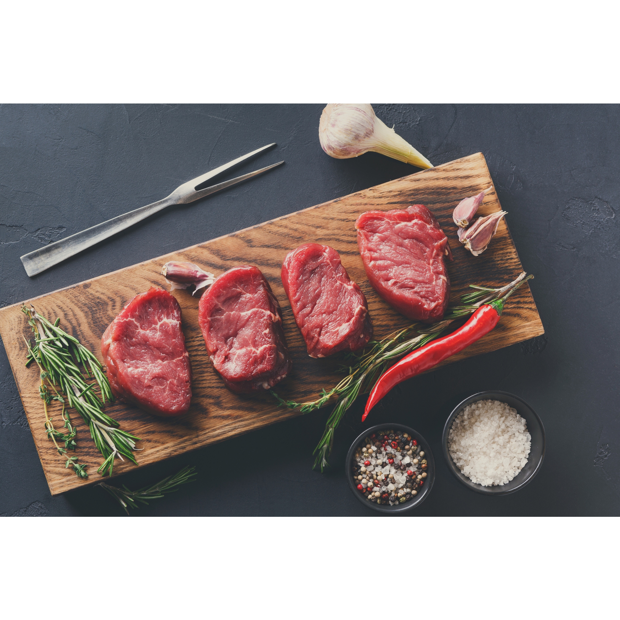 <8月份精選優惠> Australian Chilled Grain-Fed Tenderloin (price per kg)  澳洲冰鮮穀飼牛柳 (每公斤售價)