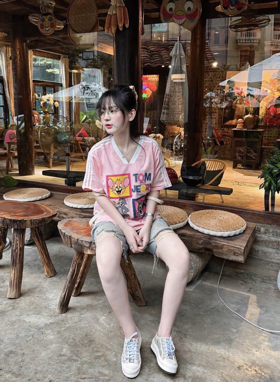 “湯姆傑瑞宽松休闲上衣