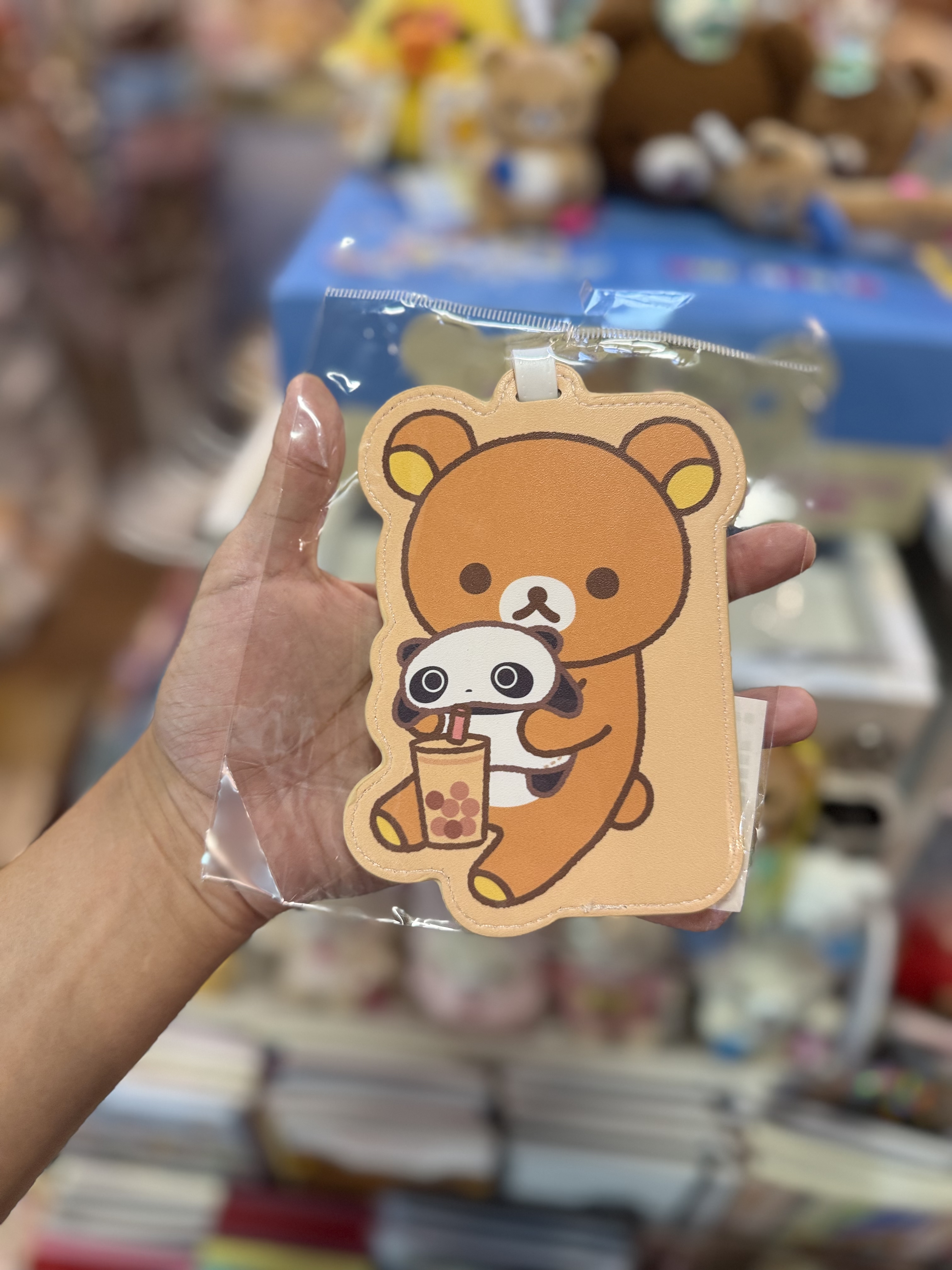 《現貨》全新San-x90週年展台灣限定 Rilakkuma咭套